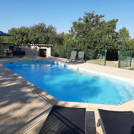 Elegante A Avec Piscine Privee Willa Mejannes-les-Ales